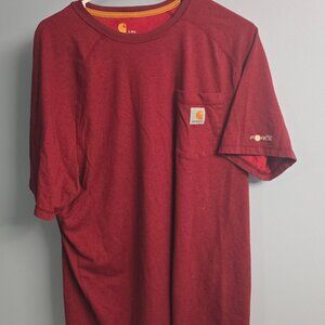 Carhartt L Tall Red Relaxed Fit t shirt!
